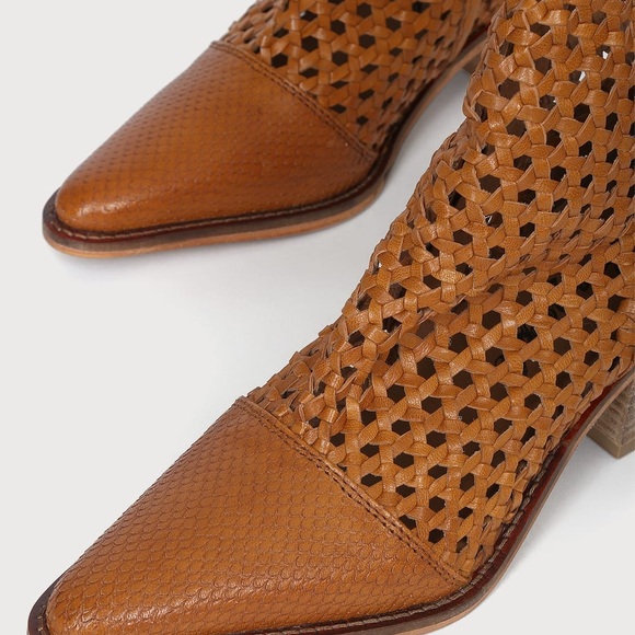 Free People in the loop woven boots tan - Picture 5 of 5